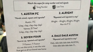 Every Austin FC Chant Is Lame As Hell Except For The One That's A Tom Petty Song